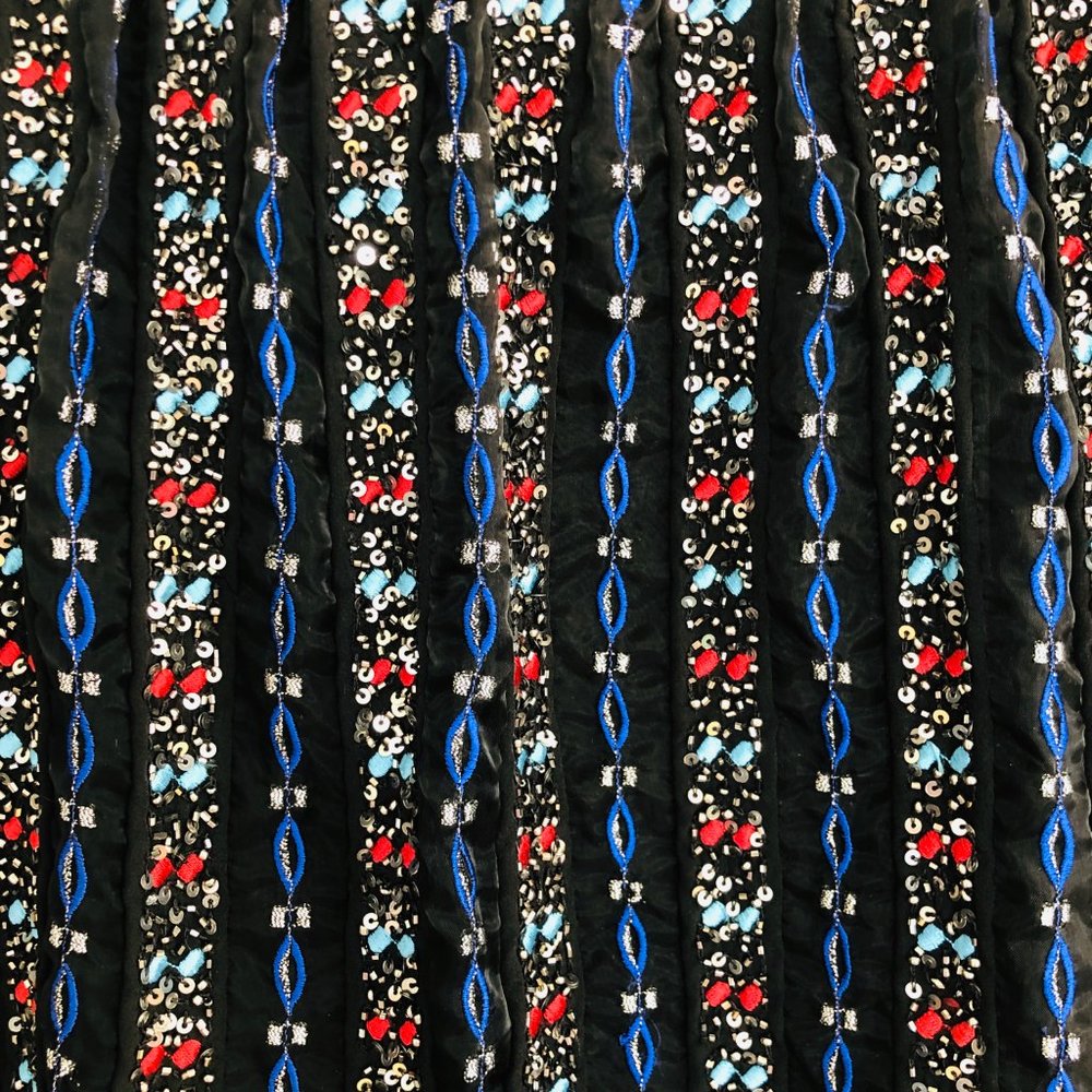 Bead and Sequin Club Monaco Mini Skirt - Picture 6 of 11